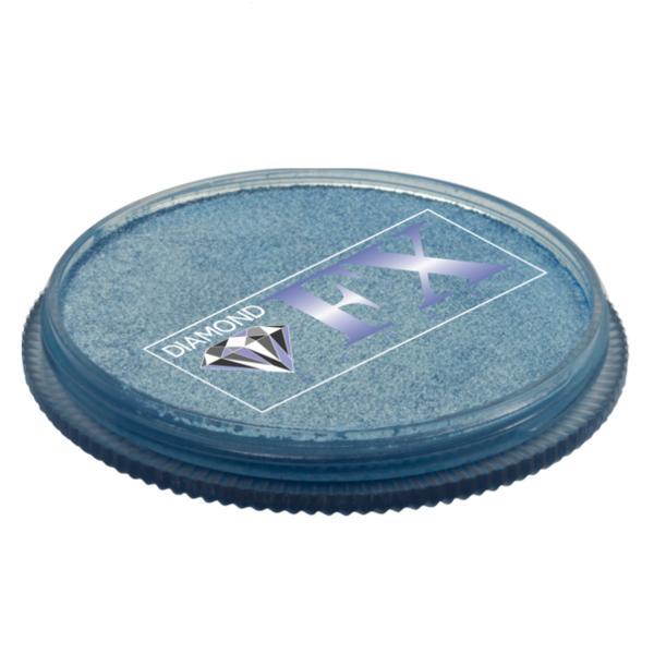 Vopsea pentru față sau corp, Diamond FX Albastru Pastel Metalic, 30 g Vopsea pentru față sau corp, Diamond FX Albastru Pastel Metalic, 30 g