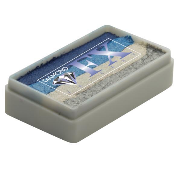 Vopsea pentru față sau corp, Diamond FX Splitcake Magia Elsei, 28 g Vopsea pentru față sau corp, Diamond FX Splitcake Magia Elsei, 28 g