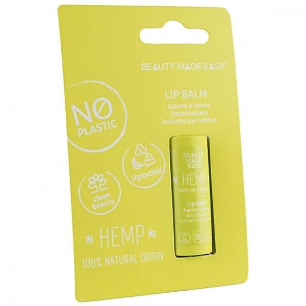 Balsam de Buze Zero Plastic cu Canepa Lip Balm Beauty Made Easy, 6 g Balsam de Buze Zero Plastic cu Canepa Lip Balm Beauty Made Easy, 6 g