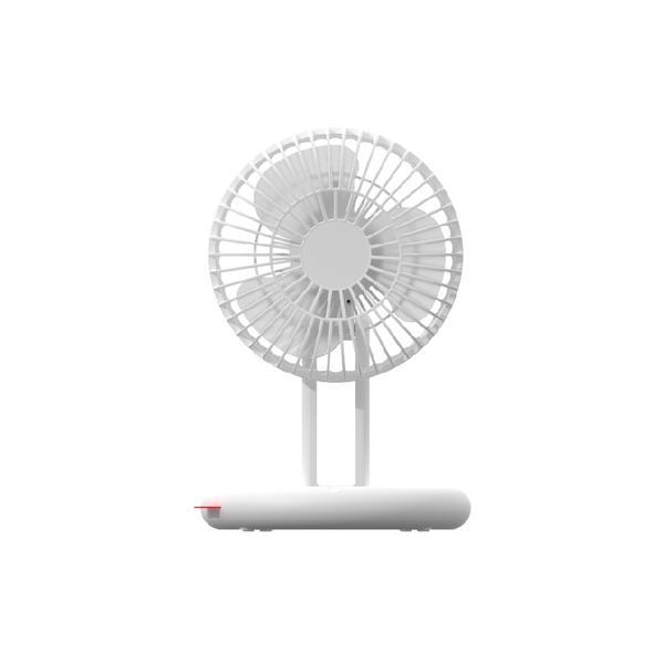 Ventilator birou, pliabil, incarcare USB, baterie reincarcabila 1800mAh, alb Ventilator birou, pliabil, incarcare USB, baterie reincarcabila 1800mAh, alb