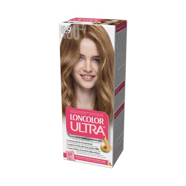 Vopsea Permanenta pentru Par Loncolor Ultra, nuanta 8.9 blond inchis Vopsea Permanenta pentru Par Loncolor Ultra, nuanta 8.9 blond inchis