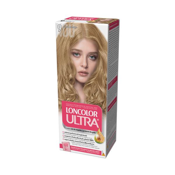 Vopsea Permanenta pentru Par Loncolor Ultra, nuanta 9 blond deschis Vopsea Permanenta pentru Par Loncolor Ultra, nuanta 9 blond deschis