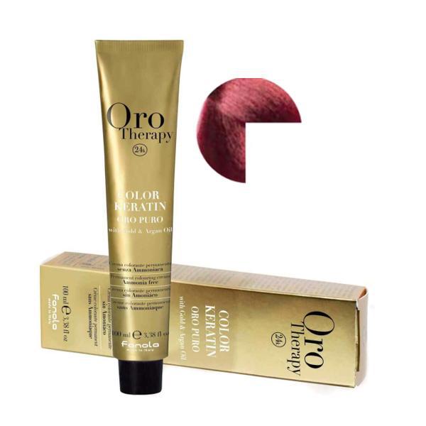 Vopsea Demi-permanenta Fanola Oro Therapy Color Keratin 5.5 Castaniu Deschis Mahon, 100ml Vopsea Demi-permanenta Fanola Oro Therapy Color Keratin 5.5 Castaniu Deschis Mahon, 100ml