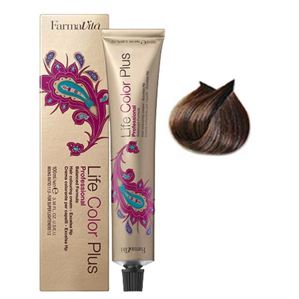 Vopsea Permanenta - FarmaVita Life Color Plus Professional, nuanta 6.3 Dark Golden Blonde, 100 ml Vopsea Permanenta - FarmaVita Life Color Plus Professional, nuanta 6.3 Dark Golden Blonde, 100 ml