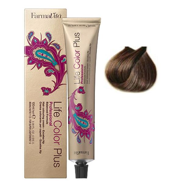 Vopsea Permanenta - FarmaVita Life Color Plus Professional, nuanta 6.32 Dark Golden Irisee Blonde, 100 ml Vopsea Permanenta - FarmaVita Life Color Plus Professional, nuanta 6.32 Dark Golden Irisee Blonde, 100 ml