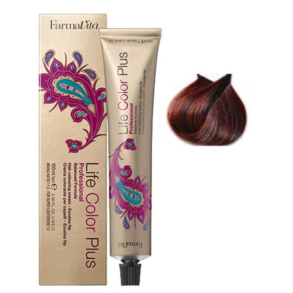 Vopsea Permanenta - FarmaVita Life Color Plus Professional, nuanta 6.5 Dark Mahogany Blonde, 100 ml Vopsea Permanenta - FarmaVita Life Color Plus Professional, nuanta 6.5 Dark Mahogany Blonde, 100 ml