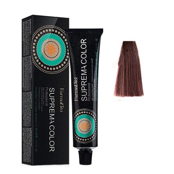 Vopsea Permanenta - FarmaVita Suprema Color Professional, nuanta 6.7 Dark Blonde Brown, 60 ml Vopsea Permanenta - FarmaVita Suprema Color Professional, nuanta 6.7 Dark Blonde Brown, 60 ml