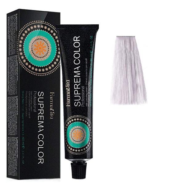 Vopsea Permanenta - FarmaVita Suprema Color Professional, nuanta 902 Platinum Blonde Super Lightener, 60 ml Vopsea Permanenta - FarmaVita Suprema Color Professional, nuanta 902 Platinum Blonde Super Lightener, 60 ml