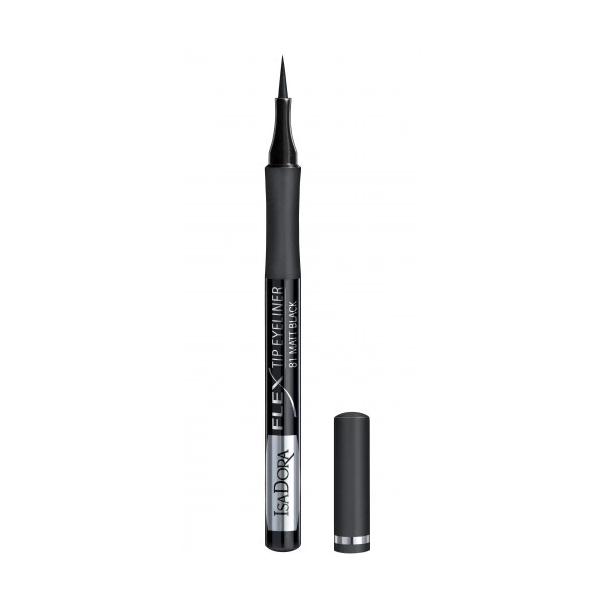 Tus de Ochi - Flex Tip Eyeliner Isadora, nuanta 81 negru mat, 1 buc Tus de Ochi - Flex Tip Eyeliner Isadora, nuanta 81 negru mat, 1 buc