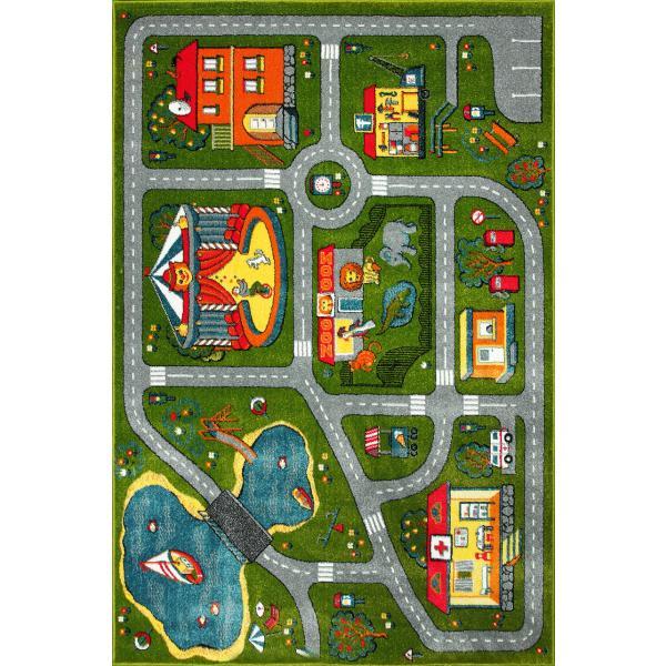 Covor Pentru Copii, Kolibri Drumulete 11061, 120x170 cm, 2300 gr/mp Covor Pentru Copii, Kolibri Drumulete 11061, 120x170 cm, 2300 gr/mp
