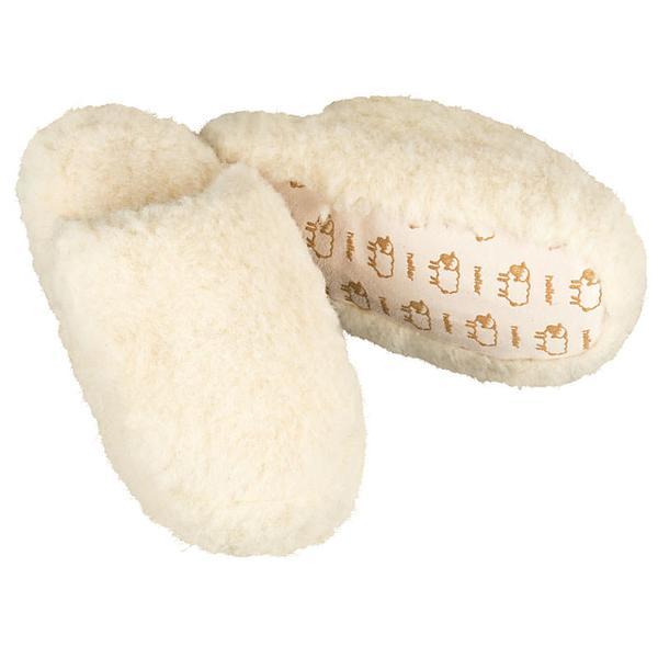 Papuci de casa pentru barbati, din blana merinos 100% naturala, marime 44-45, albi, Oem Papuci de casa pentru barbati, din blana merinos 100% naturala, marime 44-45, albi, Oem