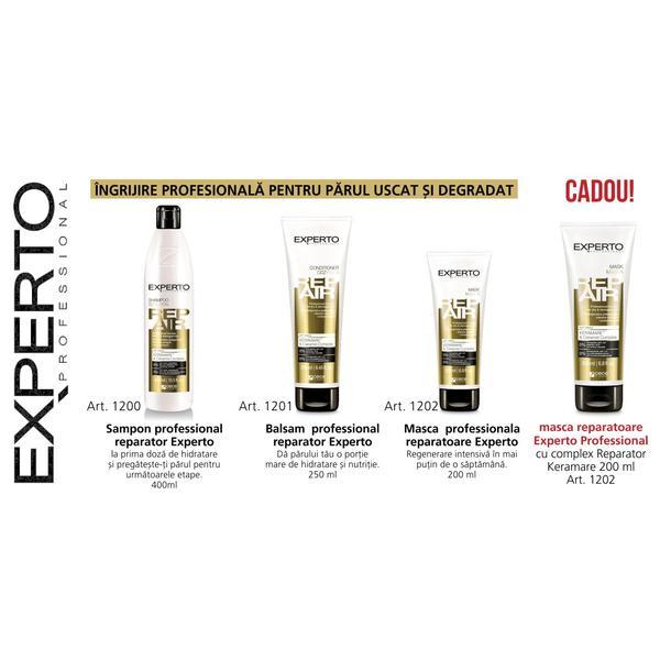 Oferta gama Experto Professional reparare pentru parul degradat 3 produse Cece of sweden (sampon 400ml + balsam 250ml + masca 200ml + masca cadou 200ml) + CADOU Oferta gama Experto Professional reparare pentru parul degradat 3 produse Cece of sweden (sampon 400ml + balsam 250ml + masca 200ml + masca cadou 200ml) + CADOU