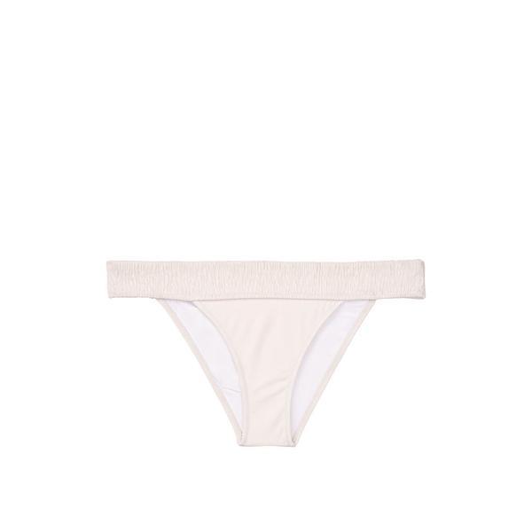 Slip de baie Victoria's Secret, Ensenada Smocked Cheeky Swim Bottom, Alb, S Intl Slip de baie Victoria's Secret, Ensenada Smocked Cheeky Swim Bottom, Alb, S Intl