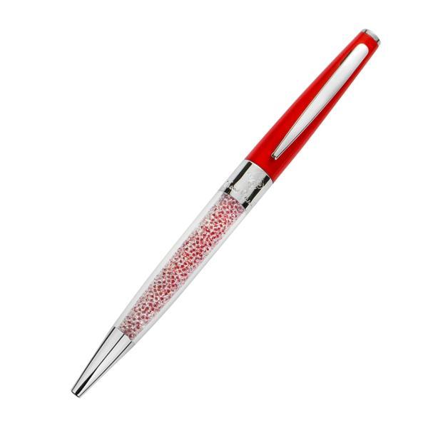 Pix Rosu Crystal cu Swarovski si etui Alb, in cutie cadou Pierre Cardin Pix Rosu Crystal cu Swarovski si etui Alb, in cutie cadou Pierre Cardin