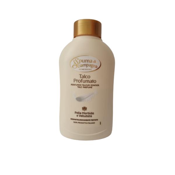 Pudra de Talc Parfumata - Spuma Di Sciampagna Benessere Talco Profumato, 200 g Pudra de Talc Parfumata - Spuma Di Sciampagna Benessere Talco Profumato, 200 g