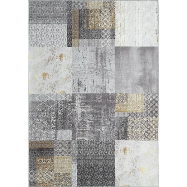 Covor Dinarsu,Edessa 1300 Grey Gold 80 x 250 cm, densitate covor 1.60 KG/m², grosime covor 7 mm Covor Dinarsu,Edessa 1300 Grey Gold 80 x 250 cm, densitate covor 1.60 KG/m², grosime covor 7 mm