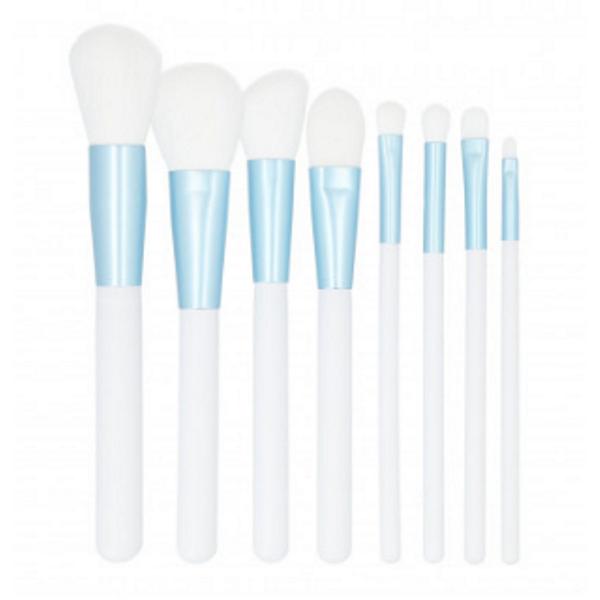 Set 9 Pensule Albe pentru Machiaj - Mimo Makeup Brush White, 9 buc Set 9 Pensule Albe pentru Machiaj - Mimo Makeup Brush White, 9 buc