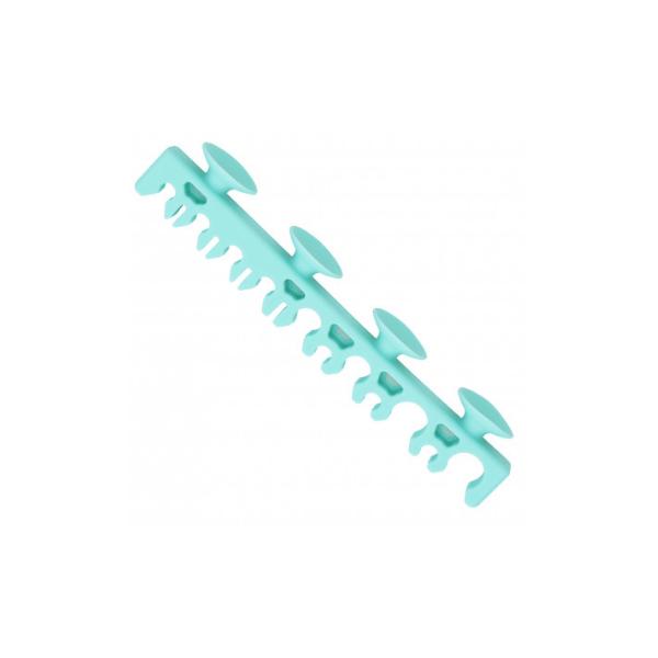 Suport Turquoise de Silicon pentru Uscarea Pensulelor - Mimo Makeup Brush Drying Pack Turquoise, 1 buc Suport Turquoise de Silicon pentru Uscarea Pensulelor - Mimo Makeup Brush Drying Pack Turquoise, 1 buc