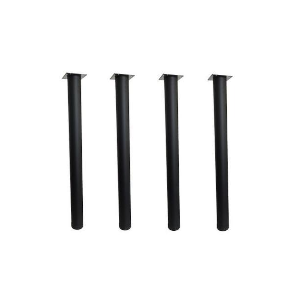 Picior pentru masa H 820, D 60, finisaj negru, set 4 bucati - Maxdeco Picior pentru masa H 820, D 60, finisaj negru, set 4 bucati - Maxdeco