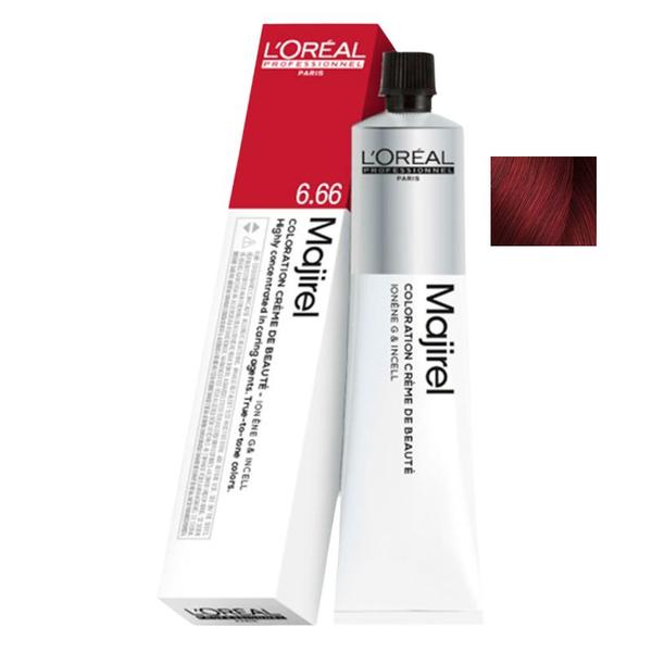 Vopsea Permanenta - L'Oreal Professionnel Majirouge Carmilane 6.66 C rosu mahon Vopsea Permanenta - L'Oreal Professionnel Majirouge Carmilane 6.66 C rosu mahon