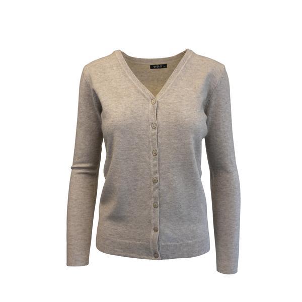 Cardigan, Univers Fashion tricotat fin , inchidere cu 7 nasturi, bej, S-M Cardigan, Univers Fashion tricotat fin , inchidere cu 7 nasturi, bej, S-M