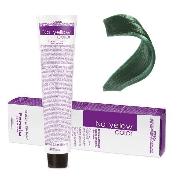 Vopsea Crema Anti-Ingalbenire - Fanola No Yellow Color T.GR Toner Anti-Galben Verde, 100ml Vopsea Crema Anti-Ingalbenire - Fanola No Yellow Color T.GR Toner Anti-Galben Verde, 100ml