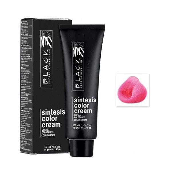 Vopsea Crema Permanenta - Black Professional Line Sintesis Color Cream, nuanta F888 Flash Fuchsia, 100ml Vopsea Crema Permanenta - Black Professional Line Sintesis Color Cream, nuanta F888 Flash Fuchsia, 100ml