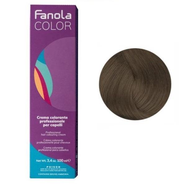 Vopsea Crema Permanenta - Fanola Color Cream, nuanta 5.0 Light Chestnut, 100ml Vopsea Crema Permanenta - Fanola Color Cream, nuanta 5.0 Light Chestnut, 100ml