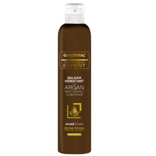 Balsam Spuma Hidratanta cu Argan Gerovital Tratament Expert, 200ml Balsam Spuma Hidratanta cu Argan Gerovital Tratament Expert, 200ml