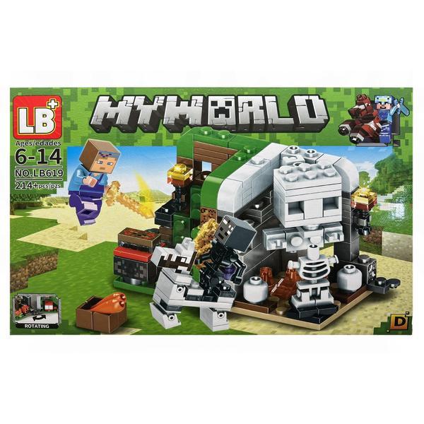 Set de constructie LB Plus, My World of Minecraft, 4 in 1, 214 D piese Set de constructie LB Plus, My World of Minecraft, 4 in 1, 214 D piese