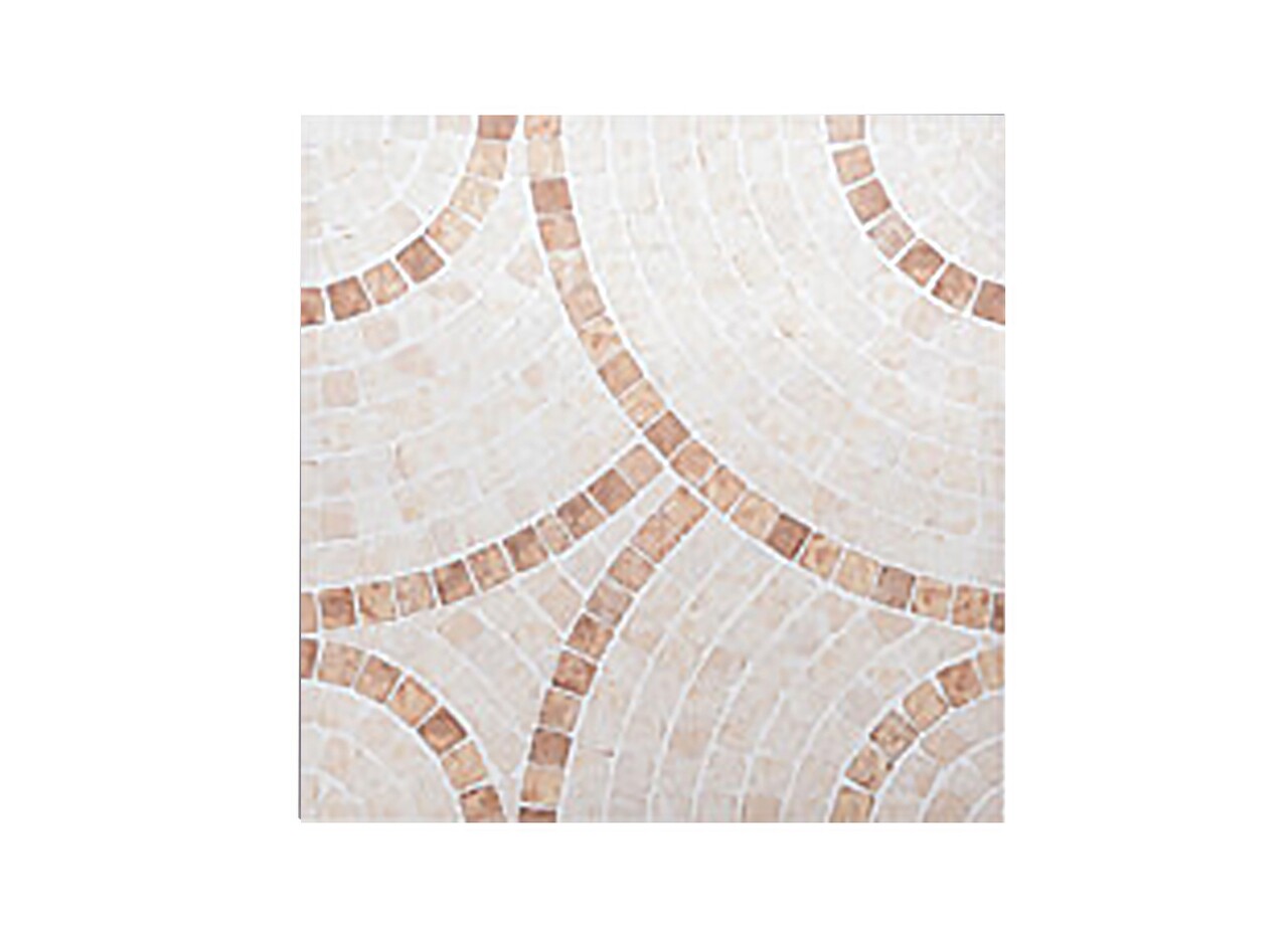 Autocolant decorativ Circle, 30x30 cm, 8 piese, polipropilena, maro Autocolant decorativ Circle, 30x30 cm, 8 piese, polipropilena, maro
