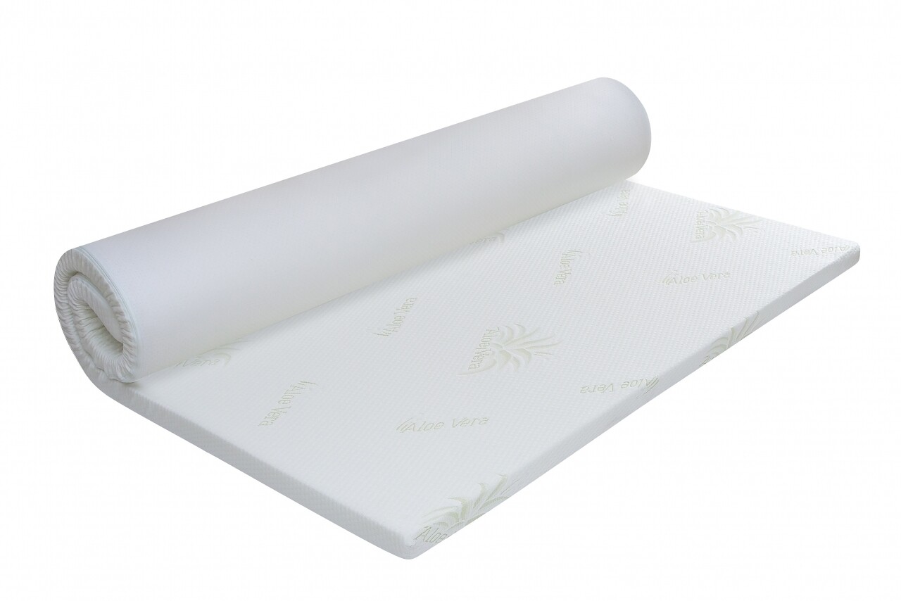 Topper saltea Green Future, Aloe Vera 7 zone de confort 160x200 cm Topper saltea Green Future, Aloe Vera 7 zone de confort 160x200 cm