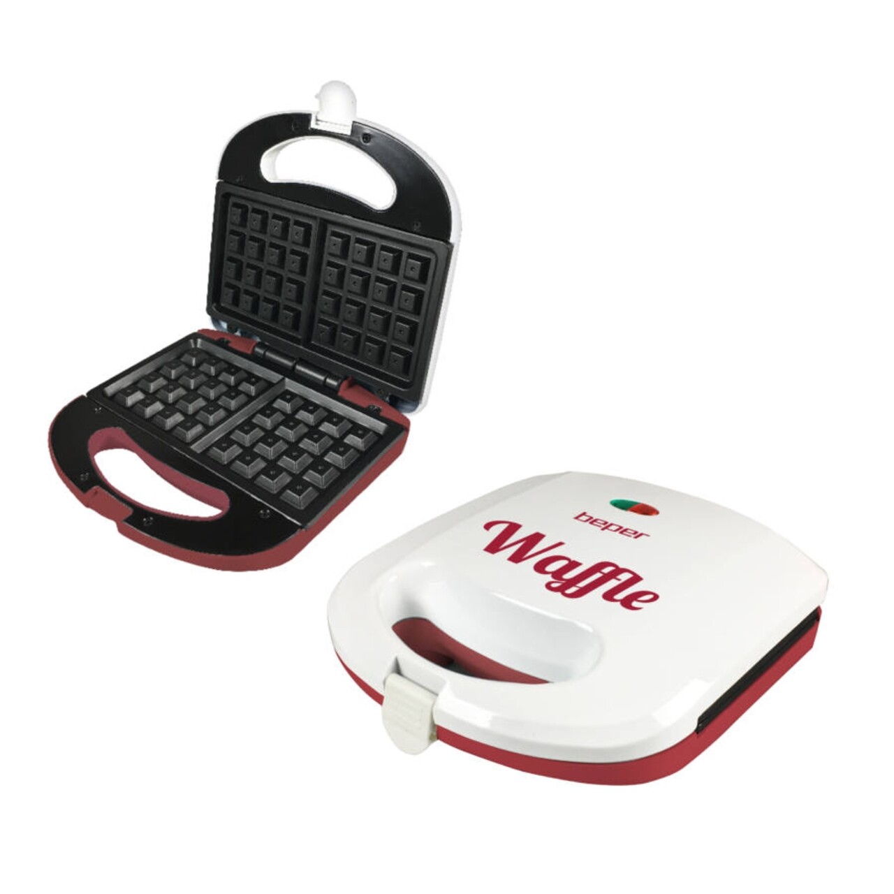 Aparat de facut vafe/gofre BT.602H, Beper, 780 W, capacitate de preparare 2 bucati Aparat de facut vafe/gofre BT.602H, Beper, 780 W, capacitate de preparare 2 bucati