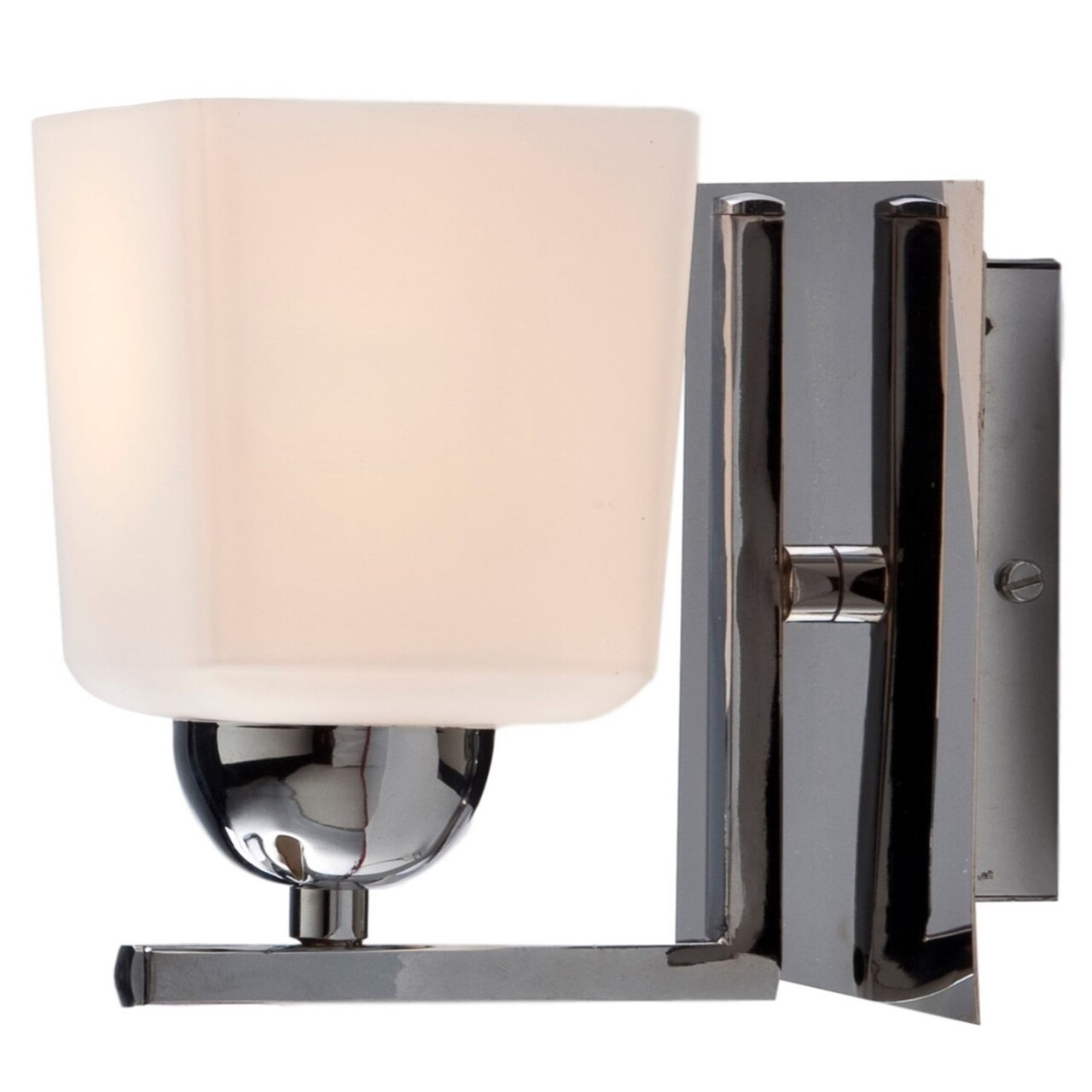 Aplica de perete, AP-1374-1K, Avonni, 16 x 13 x 15 cm, 1 x E14, 40W, crom/crem Aplica de perete, AP-1374-1K, Avonni, 16 x 13 x 15 cm, 1 x E14, 40W, crom/crem
