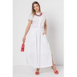 Bluza cu maneci scurte si terminatie elastica