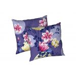 Set 2 perne Bloom, microfibra matlasata Alcam, 70x70 cm