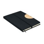 Agenda A5, 160 pagini dictando, cu suport smartphone, inchidere elastica, Piksel, pix inclus