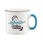 Cana Adventure is Going to Happen, Ambition, 510 ml, portelan, alb