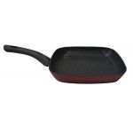 Tigaie grill Petra, Ambition, 28 cm, aluminiu, invelis non-stick