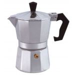 Cafetiera 3 cesti Mocca, Domotti, 150 ml, aluminiu, argintiu