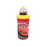 Bidon de apa cu figurina Cars 3, Disney, 420 ml