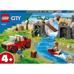 Lego City - Masina de teren pentru salvarea animalelor