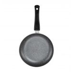 Tigaie Pedra, Ambition, 24 cm, invelis Qualum Basic Stone Edition, aluminiu, negru
