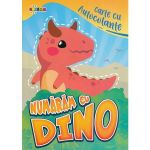 Carte cu autocolante. Numaram cu Dino, editura Dorinta