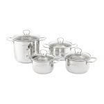 Set oale 8 piese Dallas, Ambition, 16/18/20/22 cm, inox
