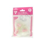 Set 3 burete make-up, pentru pudra, Global Fashion