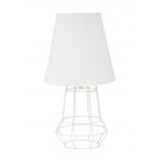 Lampa de masa Indianapolis, Mauro Ferretti, 1 x E14, 40W, Ø20x37 cm, fier/textil