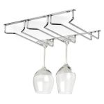 Suport suspendat pentru pahare cu picior de 90 mm, cu 3 diviziuni
