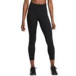 Colanti femei Nike One Mid-Rise 78 Mesh-Panelled Leggings DD0249-010, XL, Negru