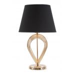 Lampa de masa Maxt, Mauro Ferretti, 32.5x53.5 cm, fier, auriu/negru